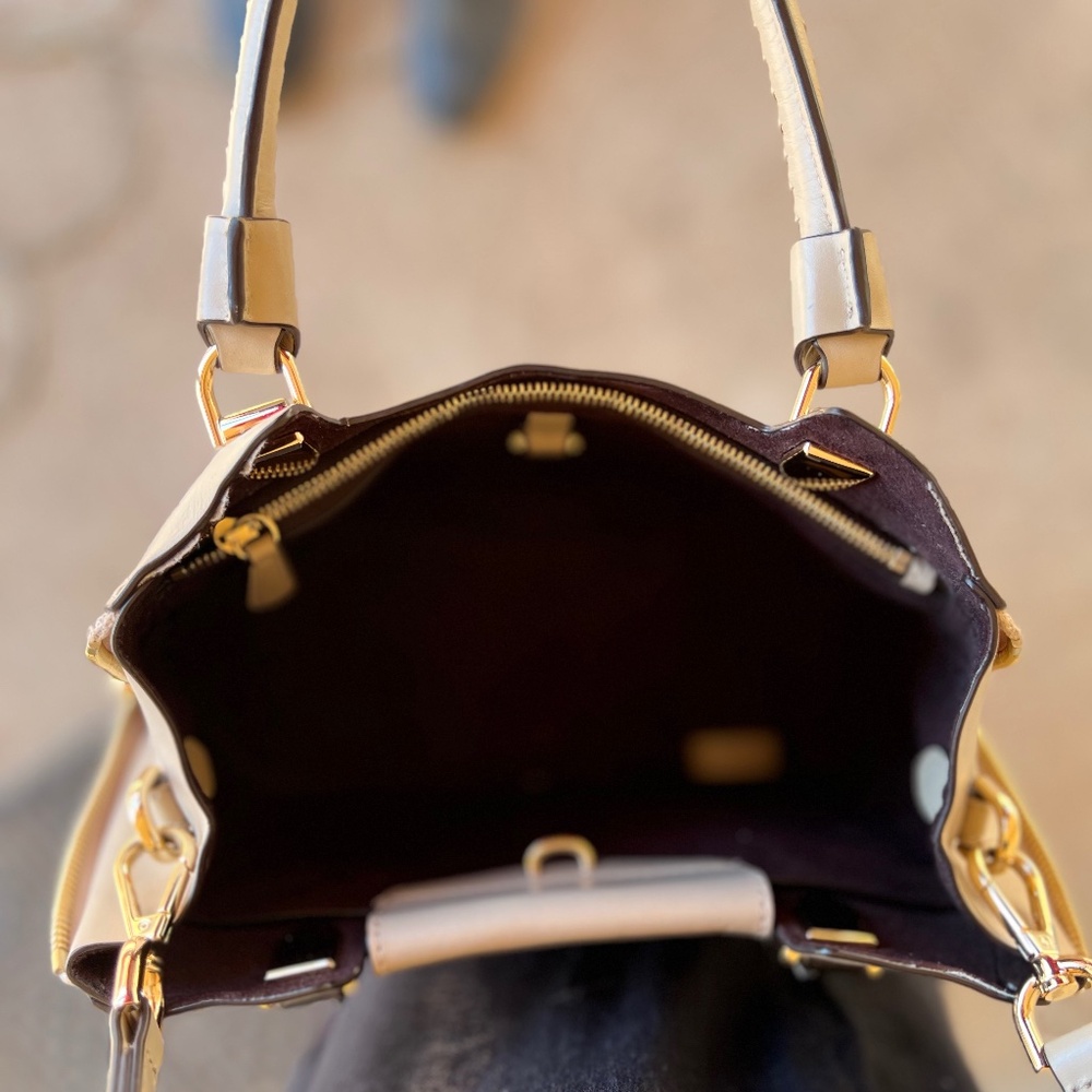 Mercer Mauve Satchel Crossbody Handbag - Picture 9 of 12